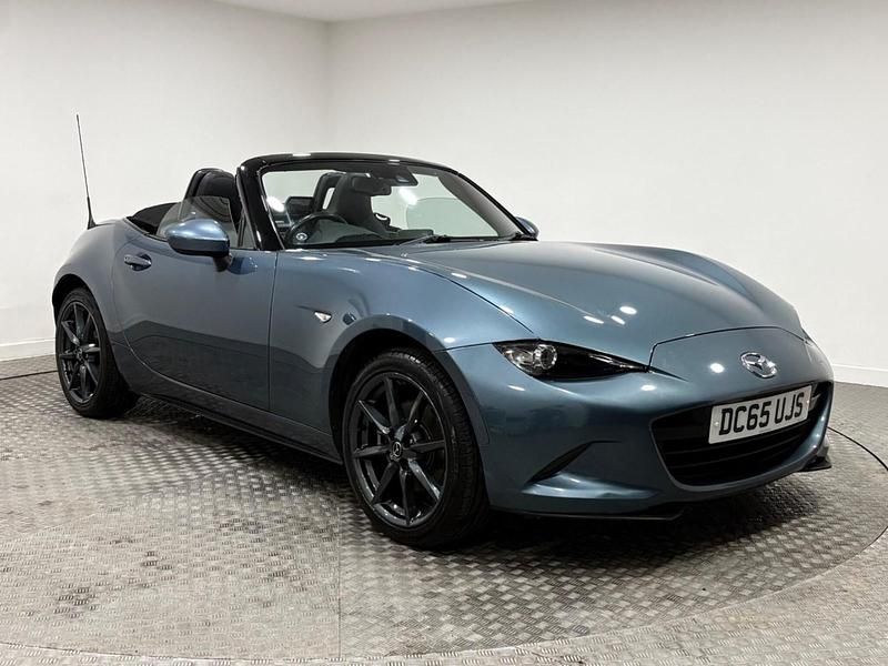 Used Mazda MX5 Inclusive 160 HP (117 kW) 2015 Blue Cabriolet