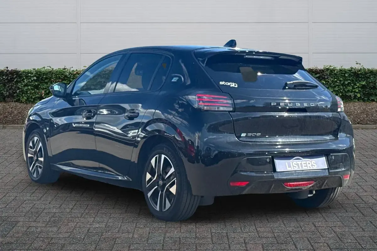 Used Peugeot e-208 Allure 100 kW (136 HP) 2024 Black Hatchback