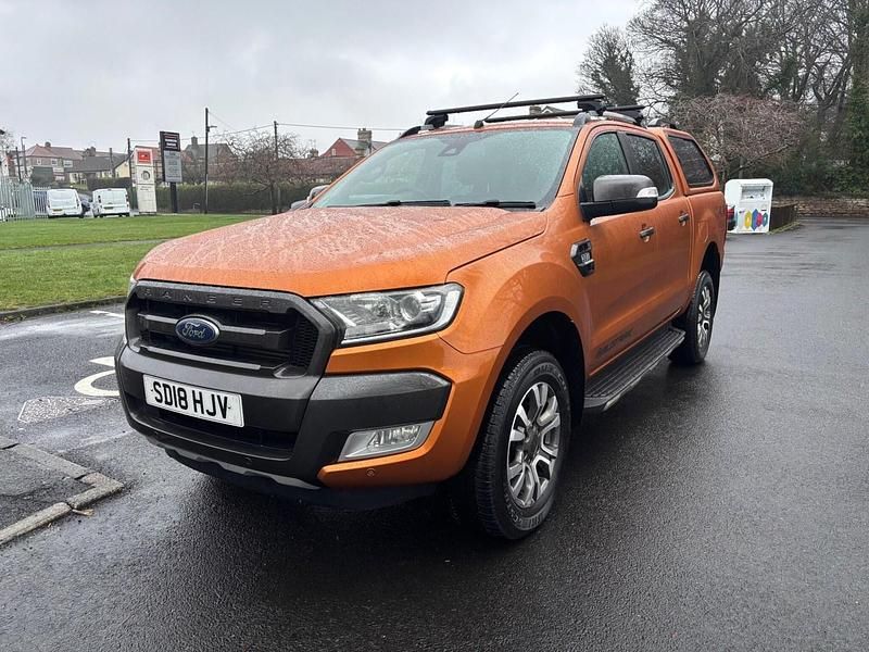 Used Ford Ranger Wildtrack 2018 Orange Pickup