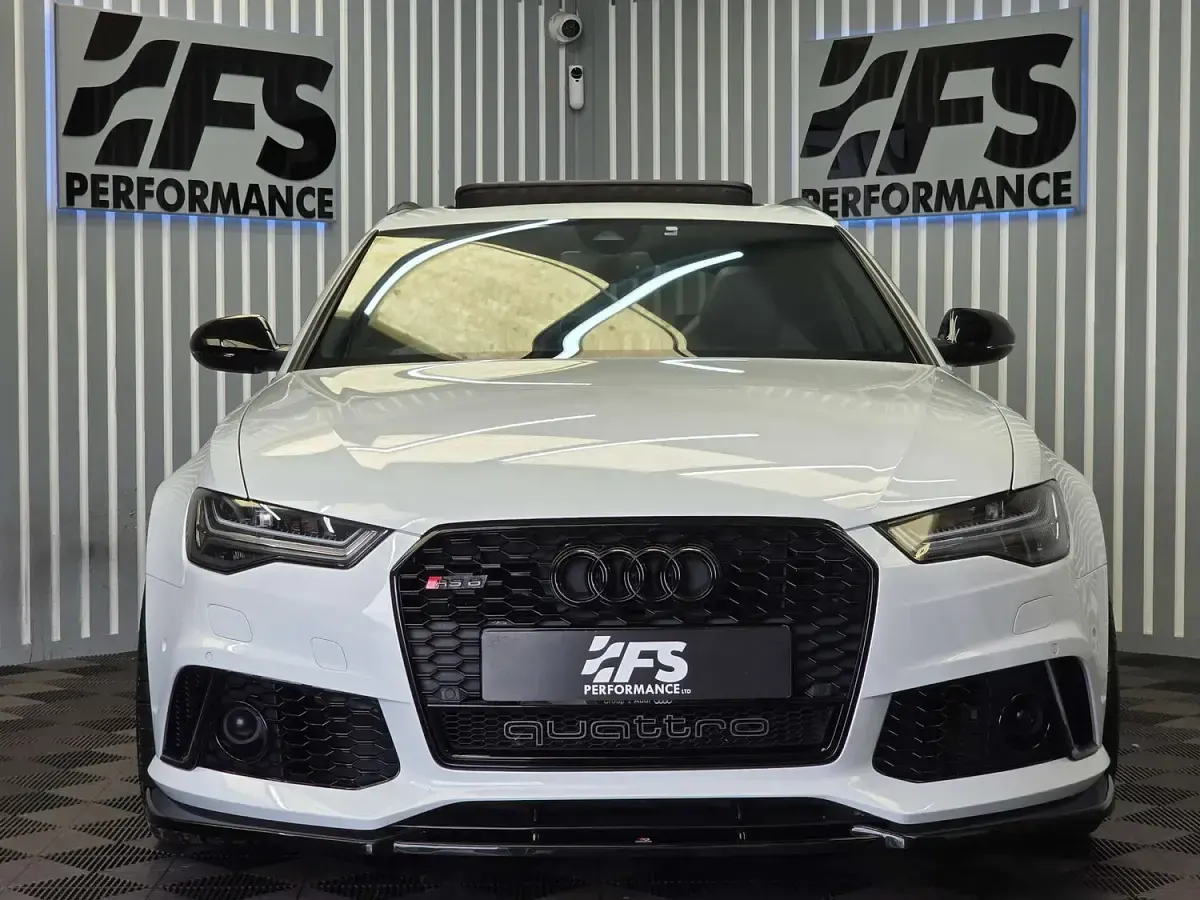 Used Audi RS6 Comfort 560 HP (411 kW) 2015 White Estate