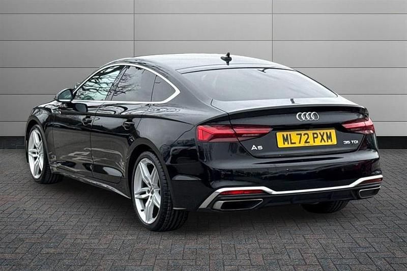Used Audi A5 S-Line 163 HP (119 kW) 2022 Mythos black Coupe