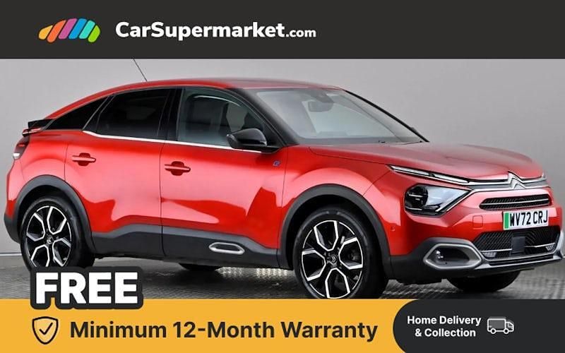 Used Citroën e-C4 Shine 100 kW (136 HP) 2022 Red Hatchback