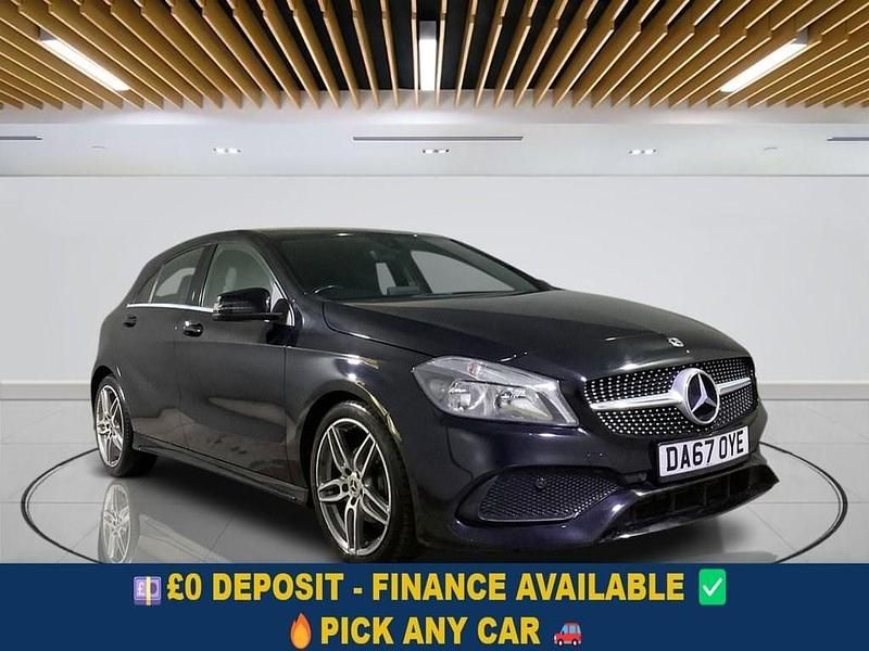 Black Used 2017 Mercedes A180 AMG line Hatchback | £10,999 (Fair price) - Image 1/4