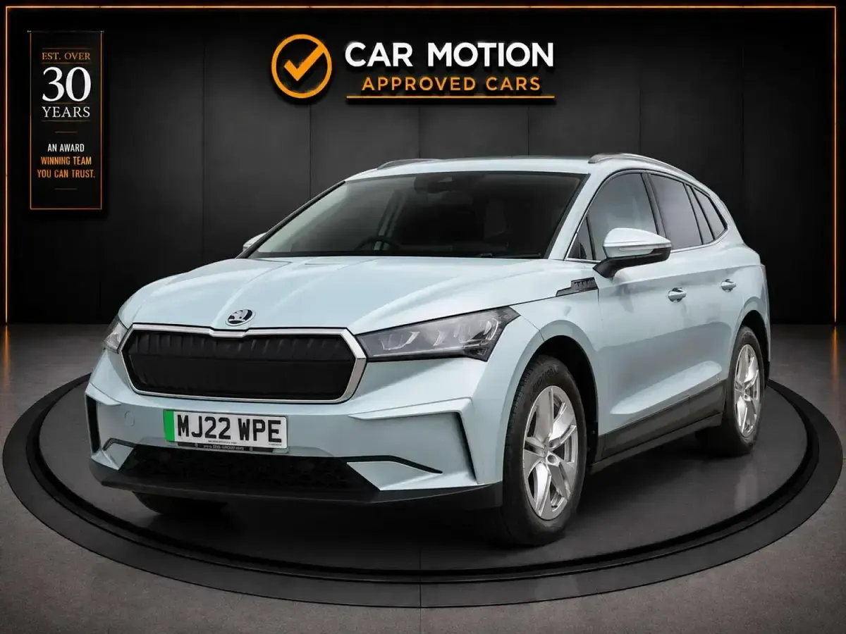 Used Skoda Enyaq iV ecoSuite 131 kW (179 HP) 2022 Silver SUV