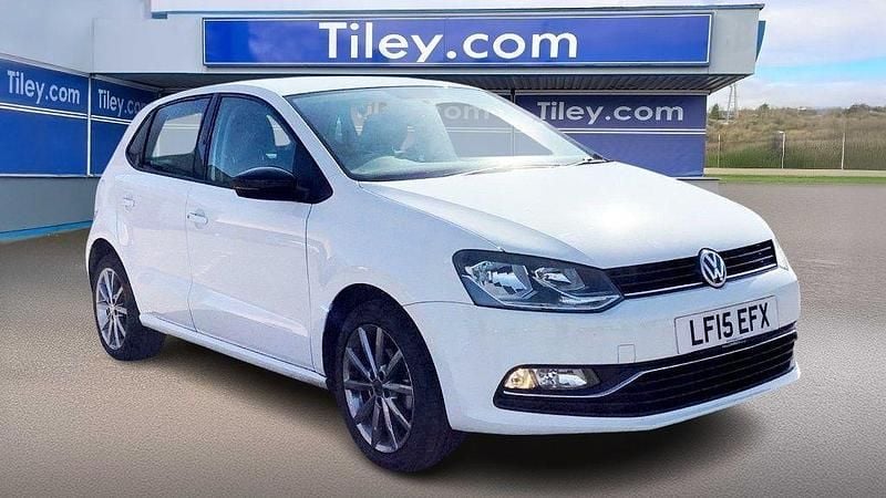 White Used 2015 VW Polo Design Hatchback | £8,990 (Fair price) - Image 1/1
