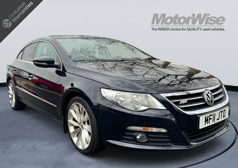 Blue Used 2011 VW Passat GT Coupe | £4,995 (A bit pricey) - Image 1/4