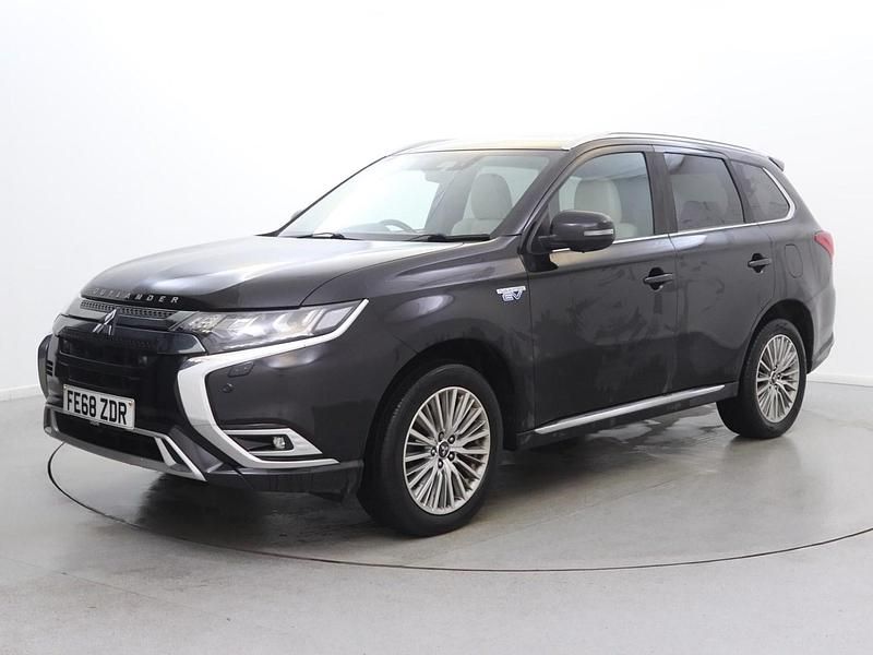 Used Mitsubishi Outlander P-HEV 2018 Black Estate