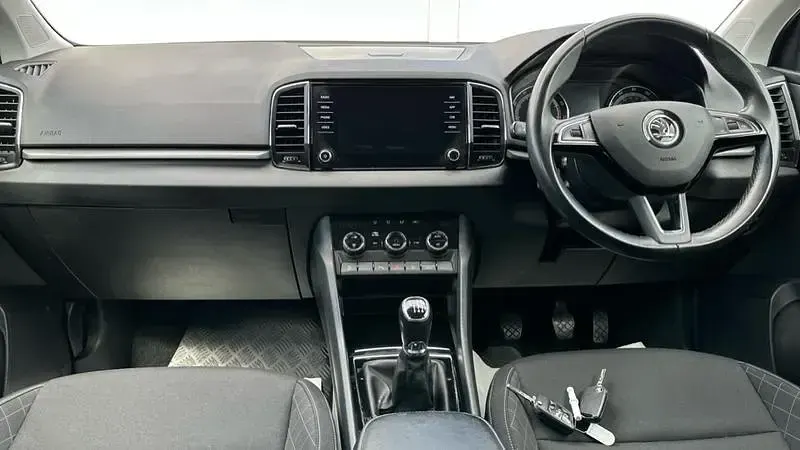 Used Skoda Karoq SE Technology 115 HP (84 kW) 2020 Blue SUV