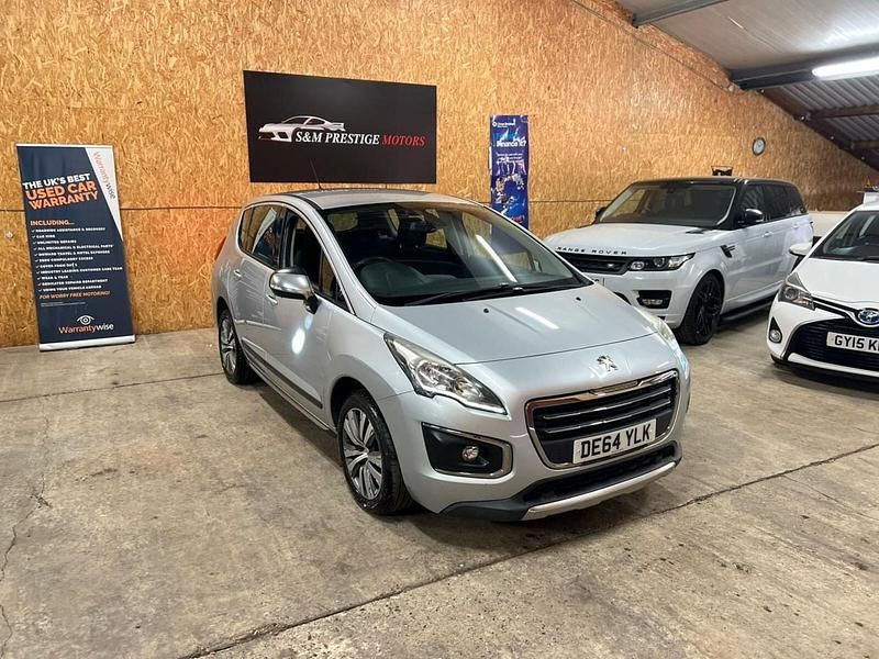 Silver Used 2014 Peugeot 3008 Active Hatchback | £3,999 (Fair price) - Image 1/4