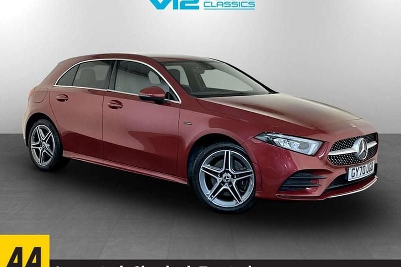 Red Used 2020 Mercedes A250 AMG line Hatchback | £14,795 (Good price) - Image 1/3