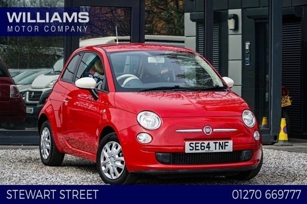 Red Used 2015 Fiat 500 S Hatchback | £3,490 (Good price) - Image 1/1