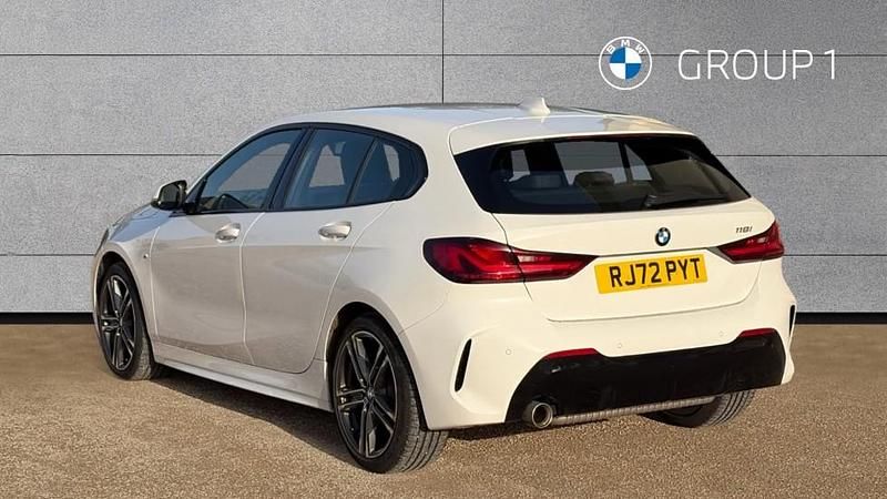 Used BMW 118 M Sport 136 HP (100 kW) 2022 White Hatchback