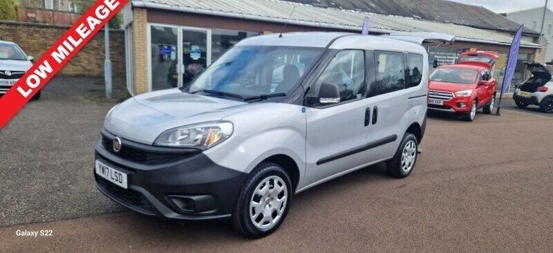 Grey Used 2017 Fiat Doblò Pop MPV | £8,650 (Fair price) - Image 1/4