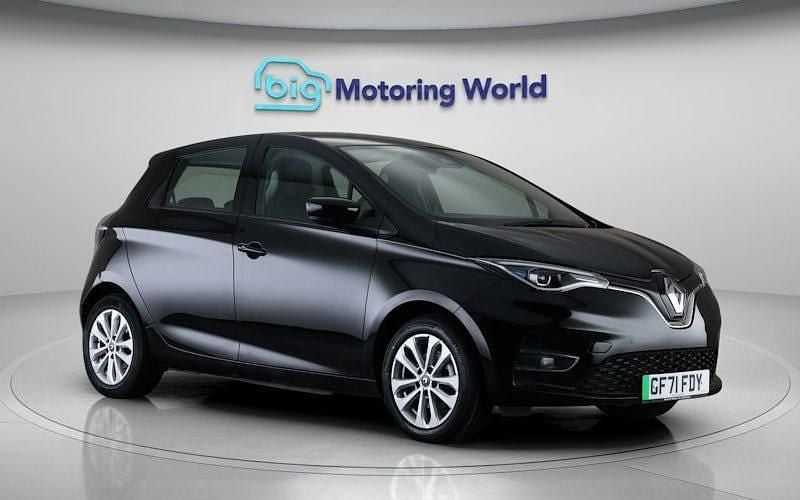 Black Used 2021 Renault Zoe Iconic Hatchback | £9,500 (Fair price) - Image 1/4