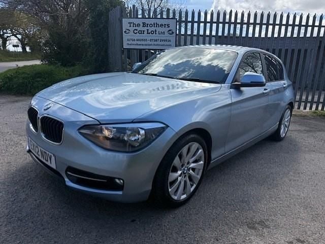 Used BMW 118 Sport Line 2012 Blue Hatchback