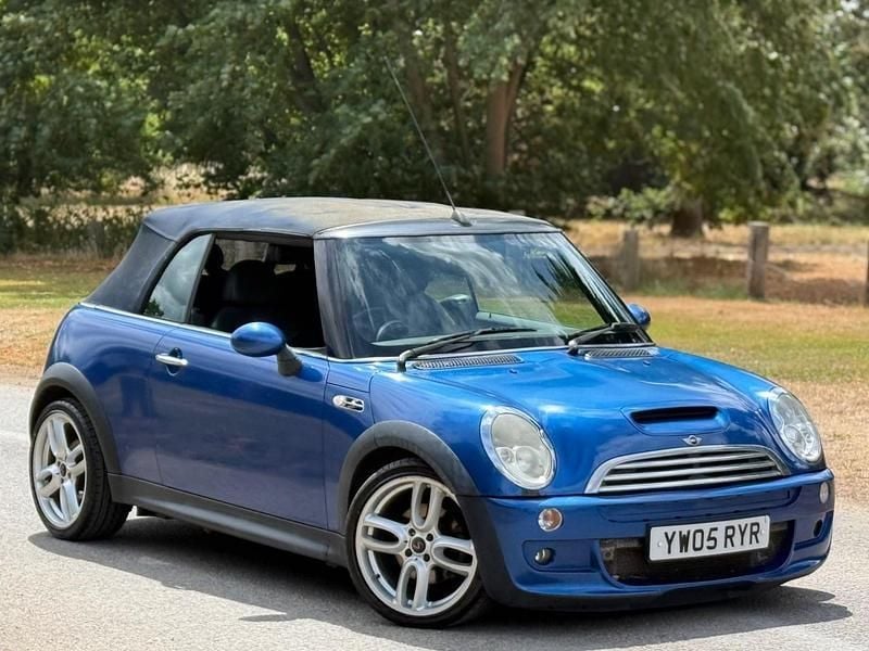Blue Used 2005 Mini Cooper S Cabriolet Cabriolet | £997 (Good price) - Image 1/4