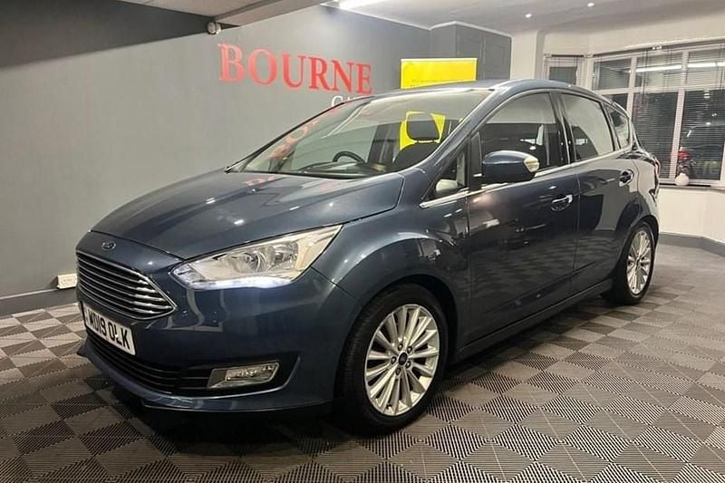Blue Used 2019 Ford C-MAX Titanium MPV | £8,750 (A bit pricey) - Image 1/1