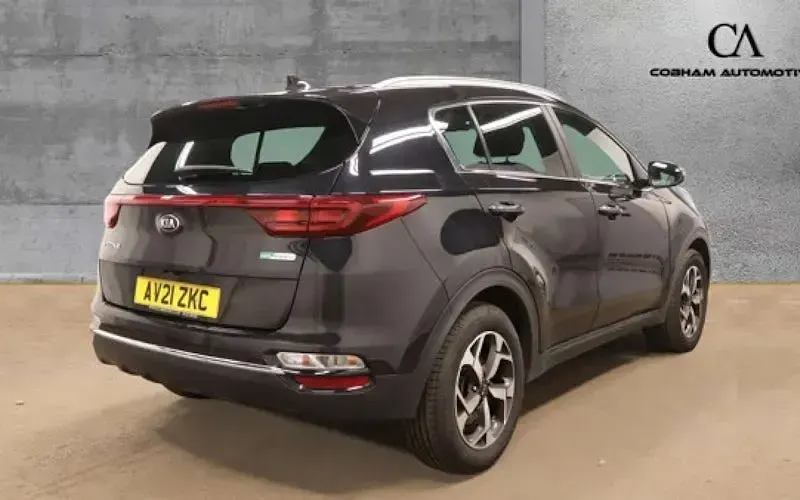 Used Kia Sportage 136 HP (100 kW) 2021 Black SUV