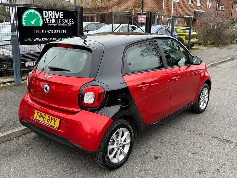 Used Smart ForFour Passion 2016 Red Hatchback