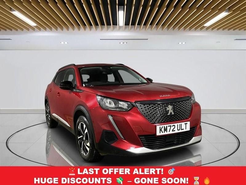 Red Used 2022 Peugeot 2008 Allure+ SUV | £12,699 (Good price) - Image 1/4