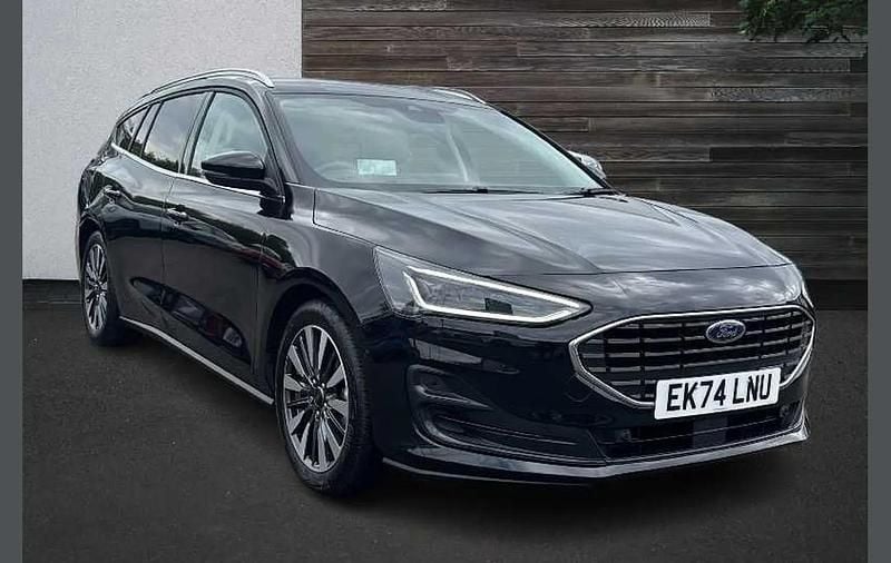 Black Used 2024 Ford Focus Titanium X Estate | £21,390 (A bit pricey) - Image 1/4