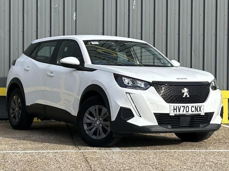 White Used 2020 Peugeot 2008 Active SUV | £12,995 (Fair price) - Image 1/4