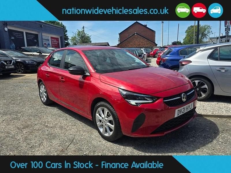 Red Used 2021 Vauxhall Corsa Hatchback | £9,289 (Fair price) - Image 1/4