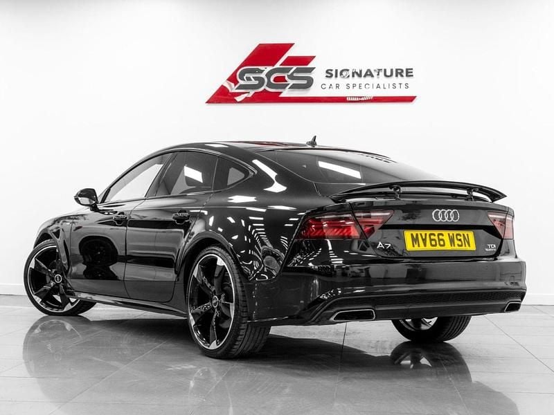 Used Audi A7 Black Edition 272 HP (200 kW) 2016 Black Hatchback