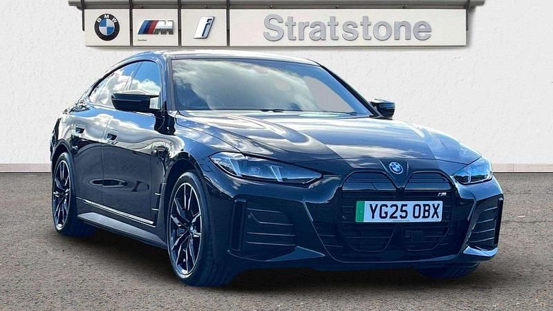 Black Used 2025 BMW i4 Shadowline Sedan | £47,599 (Fair price) - Image 1/3