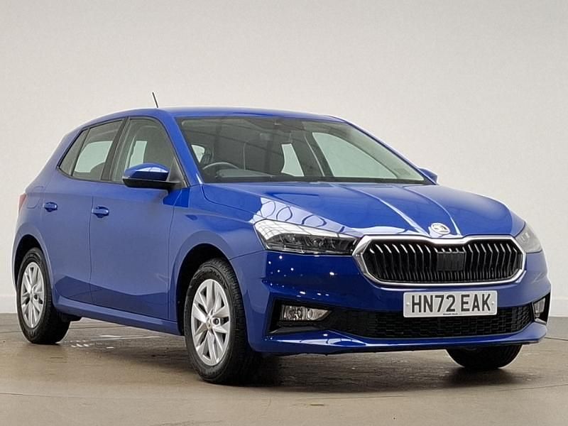 Blue Used 2022 Skoda Fabia Comfort Hatchback | £12,498 (Fair price) - Image 1/4