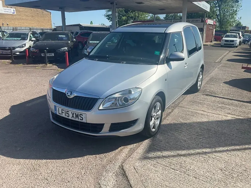 Used Skoda Roomster SE 105 HP (77 kW) 2015 Silver MPV