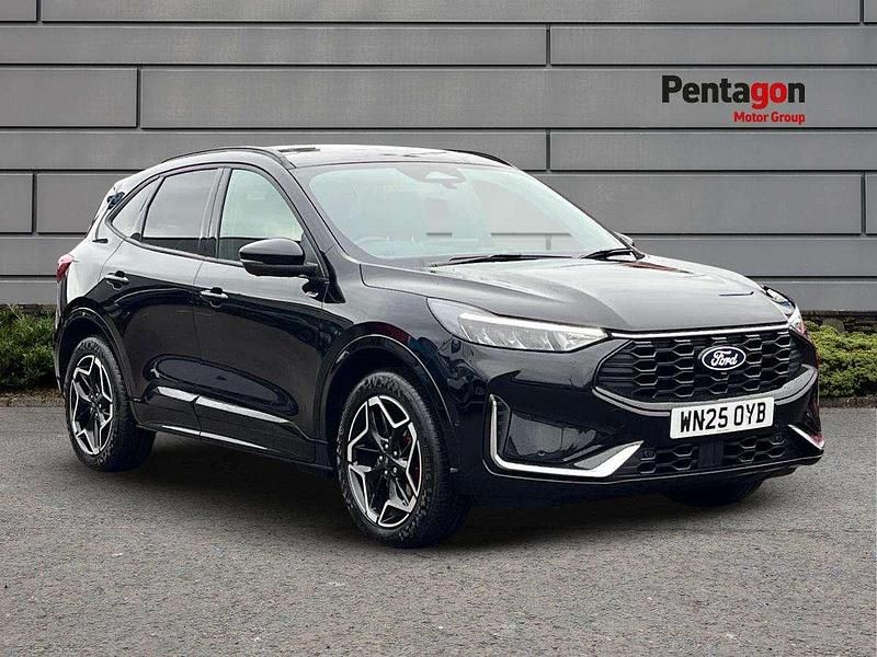 Black Used 2025 Ford Kuga ST-Line X SUV | £28,995 (Expensive) - Image 1/4