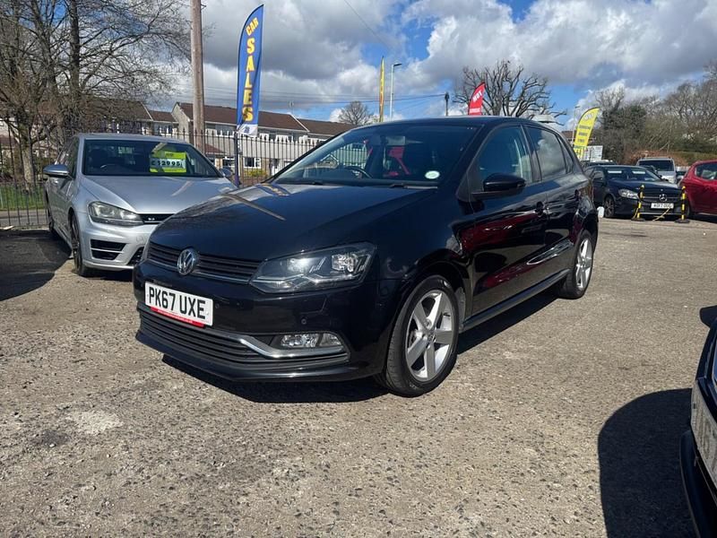 Begagnad VW Polo SEL 2017 Svart Halvkombi