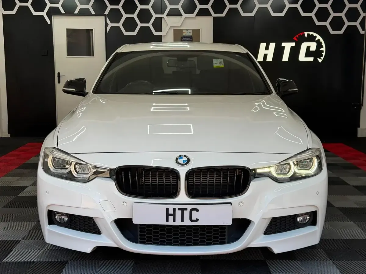 Used BMW 330e M Sport 252 HP (185 kW) 2018 White Sedan
