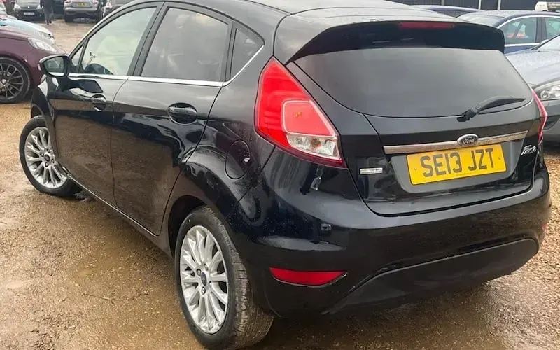 Used Ford Fiesta Titanium X 125 HP (91 kW) 2013 Black Hatchback