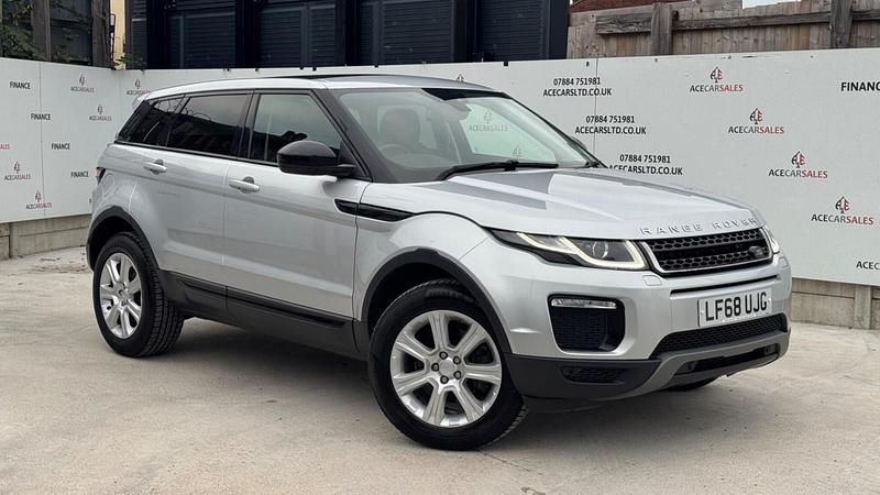 Silver Used 2018 Land Rover Range Rover evoque SE Estate | £13,995 (Good price) - Image 1/4