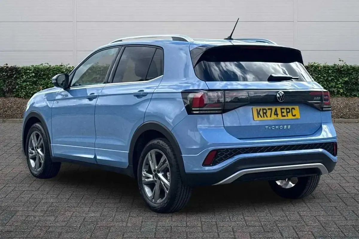 Used VW T-Cross R-line 115 HP (84 kW) 2024 Blue SUV