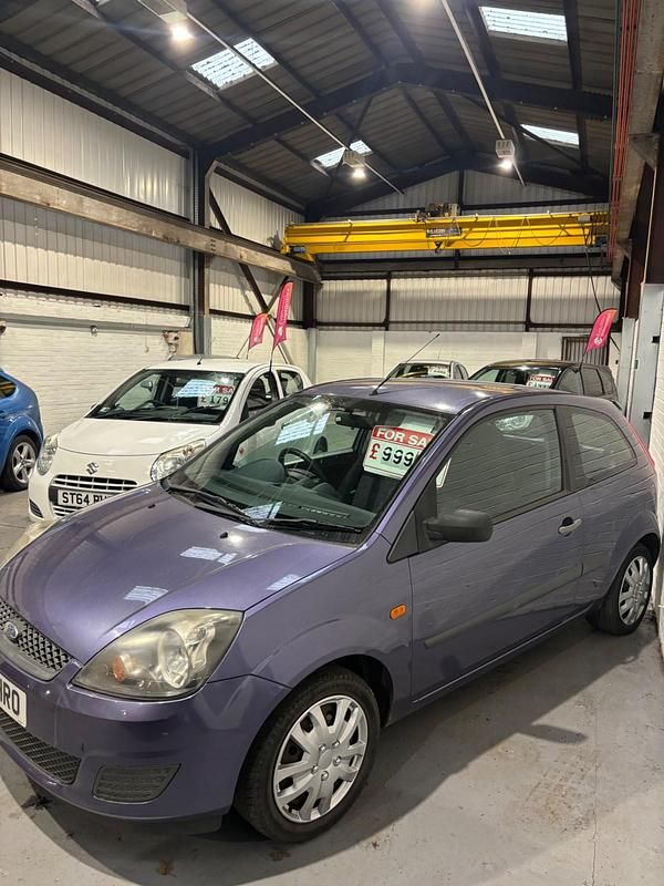 Used Ford Fiesta Style 74 HP (54 kW) 2007 Blue Hatchback