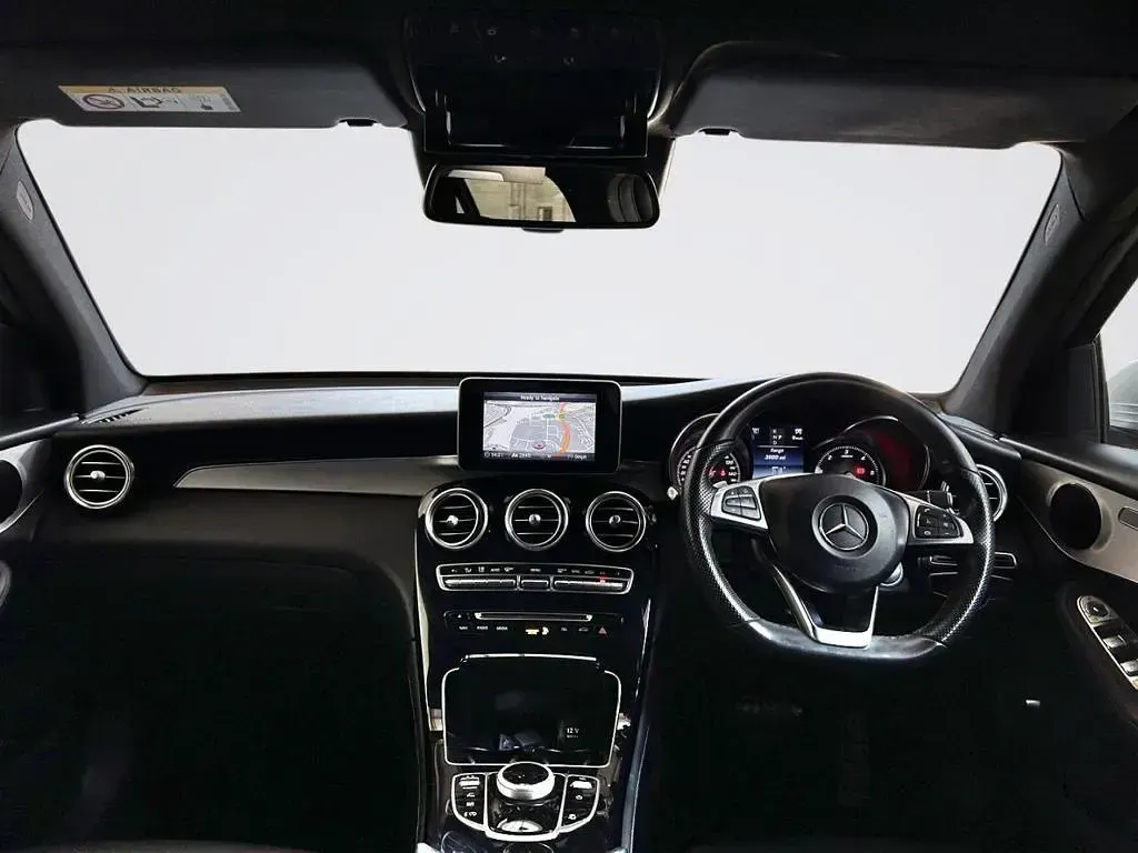 Used Mercedes GLC220 AMG line 170 HP (125 kW) 2018 Silver SUV