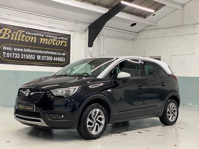 Used Vauxhall Crossland X S 120 HP (88 kW) 2018 Black SUV