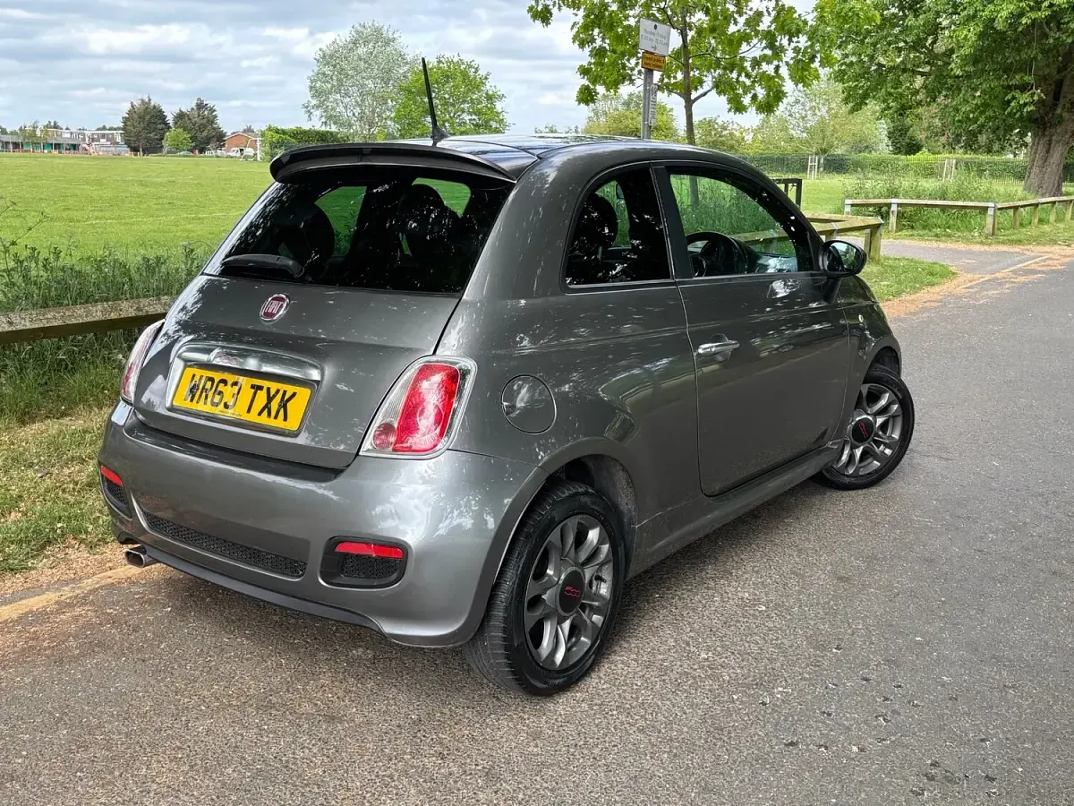 Used Fiat 500 S 69 HP (50 kW) 2013 Grey Hatchback