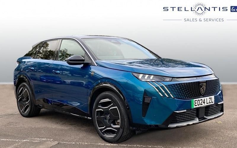Blue Used 2024 Peugeot e-3008 GTi SUV | £26,915 (Fair price) - Image 1/4
