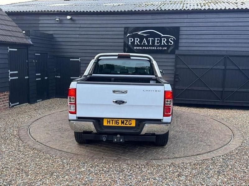 Used Ford Ranger Limited 2016 White Pickup