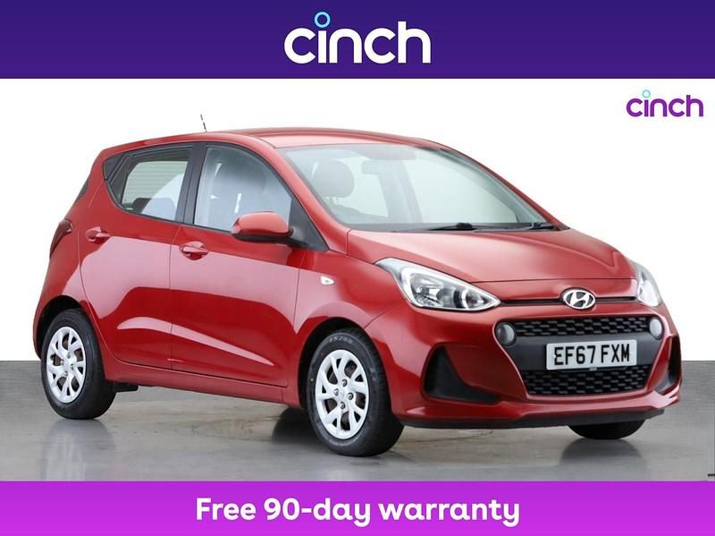 Red Used 2017 Hyundai i10 SE Hatchback | £6,299 (Fair price) - Image 1/3