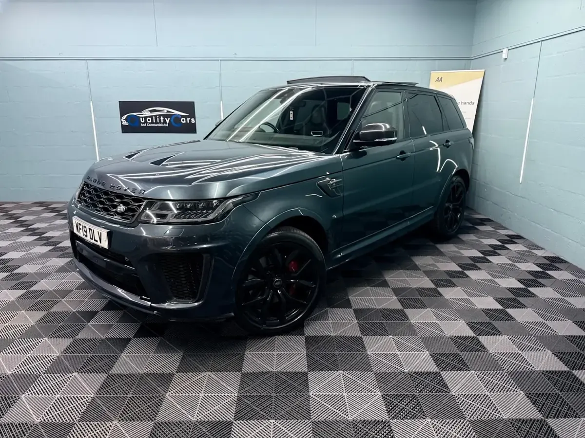 Used Land Rover Range Rover Sport SVR 575 HP (422 kW) 2019 Grey SUV