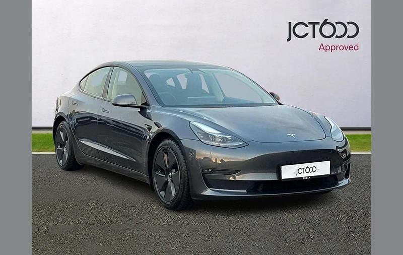 Grey Used 2021 Tesla Model 3 Long Range AWD Sedan | £16,500 (Fair price) - Image 1/4