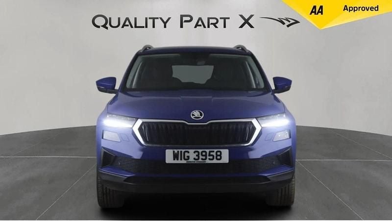 Used Skoda Karoq SE L 150 HP (110 kW) 2023 Blue SUV