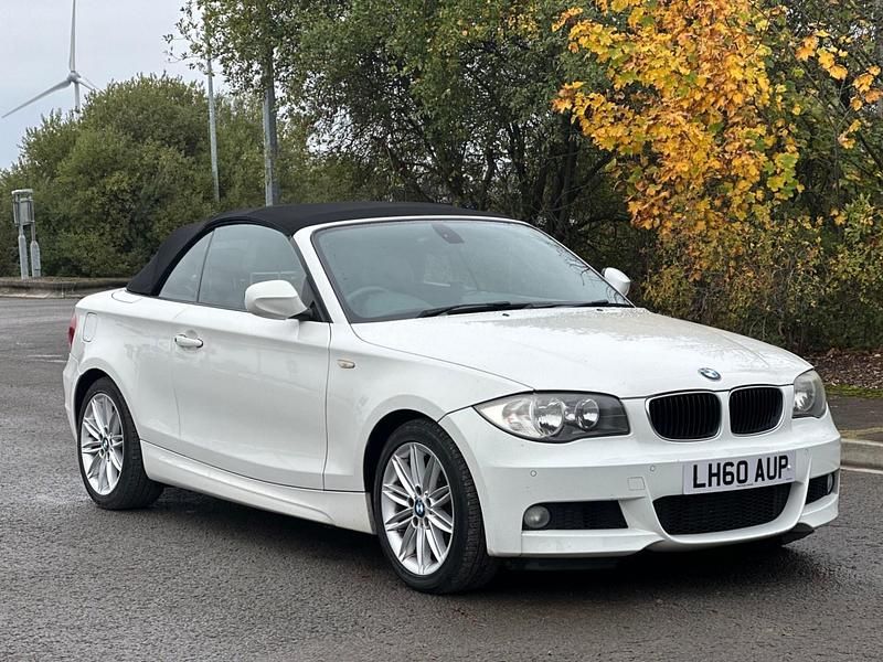 Used BMW 120 Cabriolet M Sport 2010 White Cabriolet