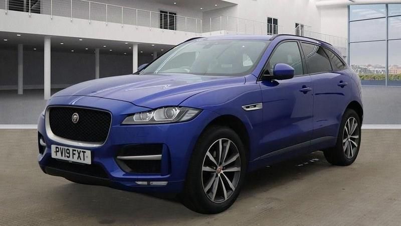 Used Jaguar F-Pace R-Sport 180 HP (132 kW) 2019 Blue SUV