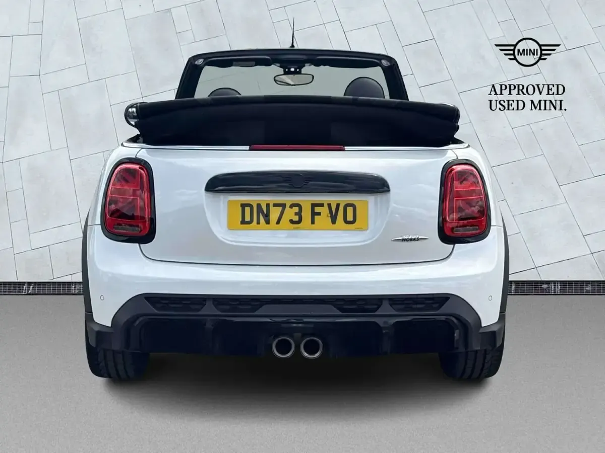 Used Mini John Cooper Works Cabriolet 2024 White Cabriolet